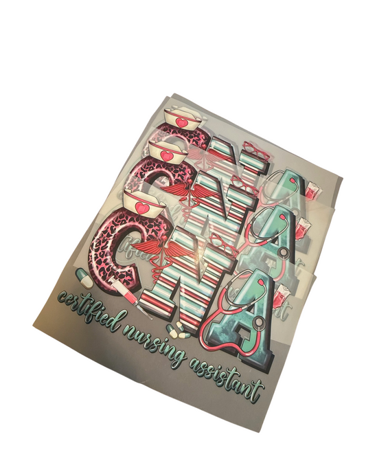 " CNA Certified Nursing Assistant " Heat transfer